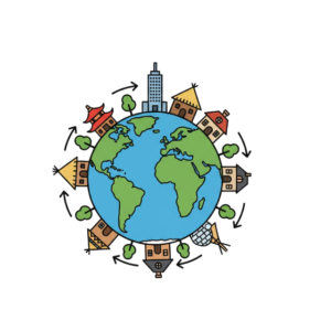 Structuur - 5 Huizen Wereldwijd